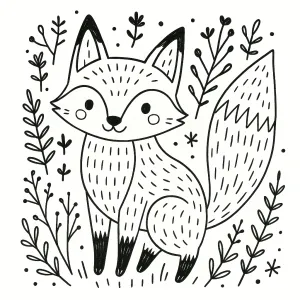 Desenho fofo para colorir 8