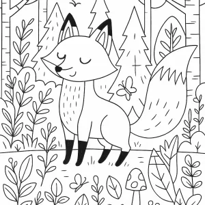 Desenho fofo para colorir 9