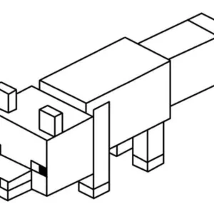 Desenho do Minecraft para colorir 15