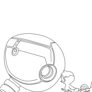 Desenho do Robot Selvagem para colorir 3