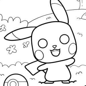 Desenho de anime para colorir 209