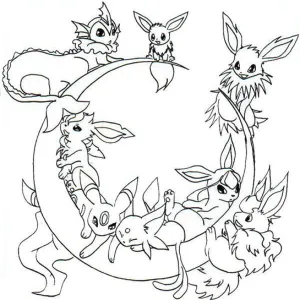 Desenho Pokémon para colorir 32