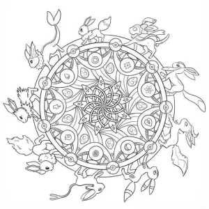 Desenho Pokémon para colorir 34