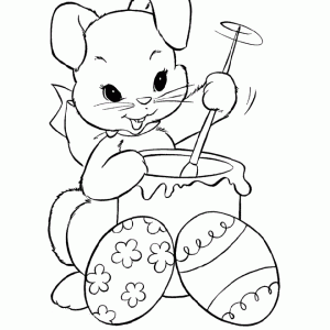 Desenho de Páscoa para colorir 41