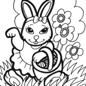 Desenho de Páscoa para colorir 44