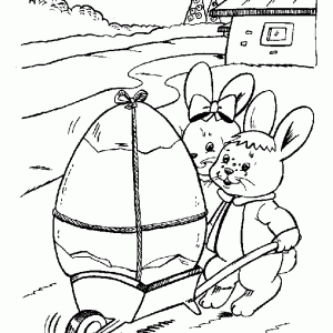 Desenho de Páscoa para colorir 45
