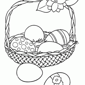 Desenho de Páscoa para colorir 47