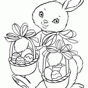 Desenho de Páscoa para colorir 53
