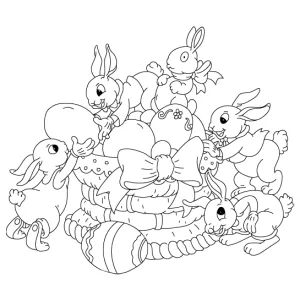 Desenho de Páscoa para colorir 54