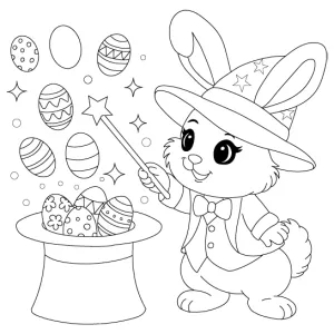 Desenho de Páscoa para colorir 55