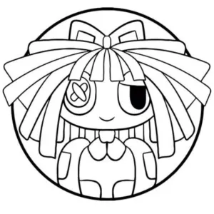 Desenho do Incrível Circo Digital para colorir 6