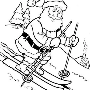 Desenho de Natal para colorir 44