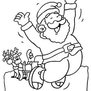 Desenho de Natal para colorir 56