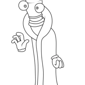 Desenho do Incrível Circo Digital para colorir 13