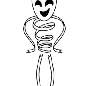 Desenho do Incrível Circo Digital para colorir 14