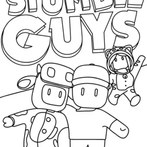 Stumble Guys para colorir 10
