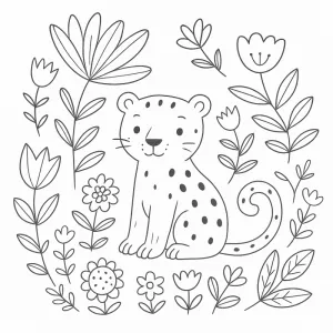 Desenho fofo para colorir 10