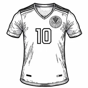 Desenho do Palmeiras para colorir 13