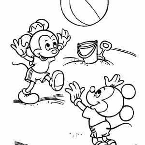 Desenho do Mickey para colorir 38