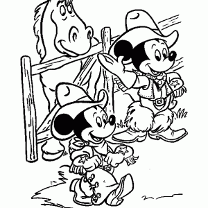 Desenho do Mickey para colorir 41