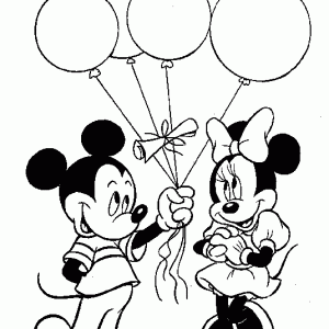 Desenho do Mickey para colorir 43