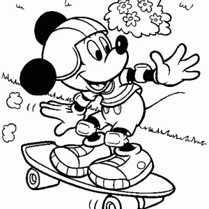 Desenho do Mickey para colorir 47
