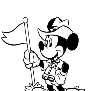 Desenho do Mickey para colorir 51