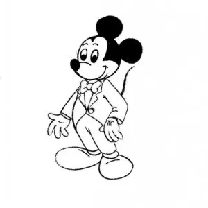 Desenho do Mickey para colorir 53