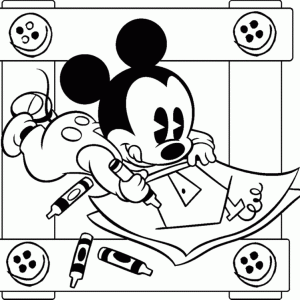 Desenho do Mickey para colorir 54