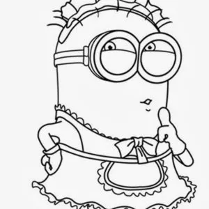 Desenho dos Minions para colorir 30