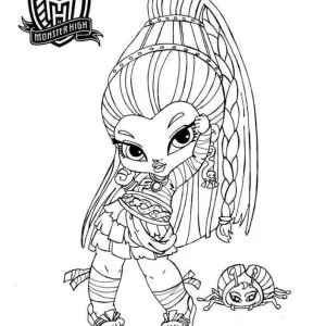 Desenho de Monster High para colorir 51