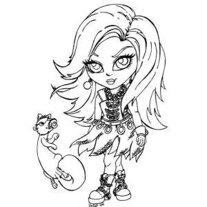 Desenho de Monster High para colorir 53