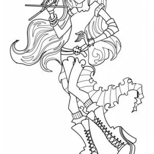 Desenho de Monster High para colorir 56