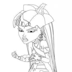 Desenho de Monster High para colorir 58