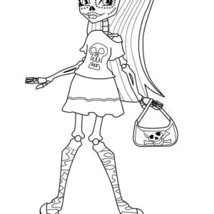 Desenho de Monster High para colorir 59