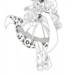 Desenho de Monster High para colorir 60