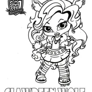 Desenho de Monster High para colorir 62