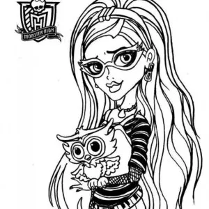 Desenho de Monster High para colorir 65