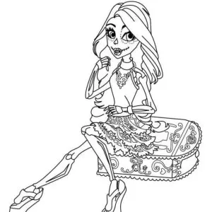 Desenho de Monster High para colorir 69