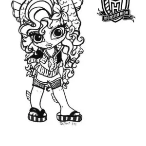 Desenho de Monster High para colorir 70