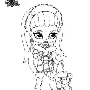 Desenho de Monster High para colorir 71