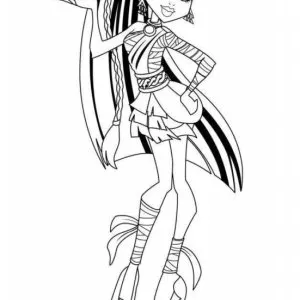 Desenho de Monster High para colorir 72
