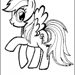 Desenho de My Little Pony para colorir 49