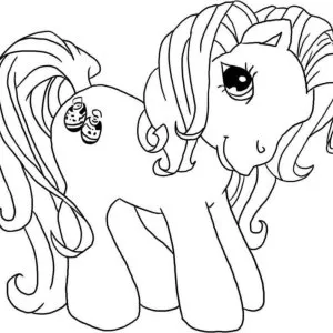Desenho de My Little Pony para colorir 55
