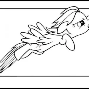 Desenho de My Little Pony para colorir 62