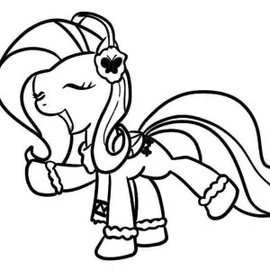 Desenho de My Little Pony para colorir 64
