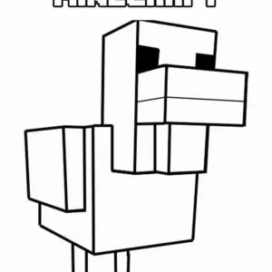 Desenho do Minecraft para colorir 28