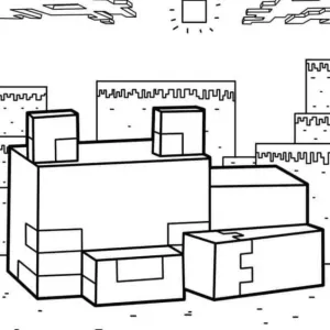 Desenho do Minecraft para colorir 30
