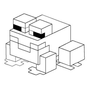 Desenho do Minecraft para colorir 33