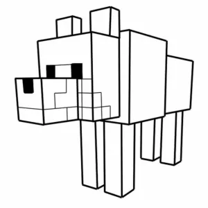 Desenho do Minecraft para colorir 36